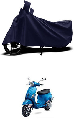 Coverit Two Wheeler Cover for Universal For Bike(Vespa SXL, Blue)