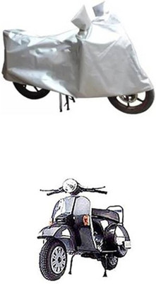 Coverit Two Wheeler Cover for LML(Silver)