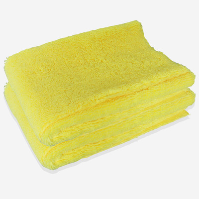 Wavex Microfiber Vehicle Washing  Cloth(Pack Of 2, 400 GSM)