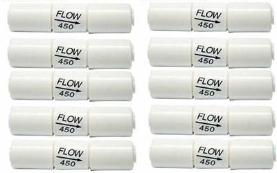 MG WATER SOLUTION RO Flow Restrictor 450 flow Solid Filter Cartridge(0.5, Pack of 10)