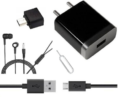 Alpha Transfer Wall Charger Accessory Combo for Xiaomi, Mi, Xiaomi Redmi 5A, Xiaomi Redmi 4A, Xiaomi Redmi Y1 Lite, Xiaomi Redmi 4, Xiaomi Redmi Note 3, Xiaomi Mi4, Xiaomi Mi4i, Xiaomi Mi3, Xiaomi Redmi 2, Xiaomi Redmi 3s Prime, Xiaomi Redmi 2s Prime, Xiaomi Redmi 6, Xiaomi Redmi Go, Xiaomi Y2, Xiao