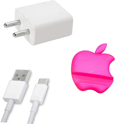 DAKRON Wall Charger Accessory Combo for Vivo Y50(White)