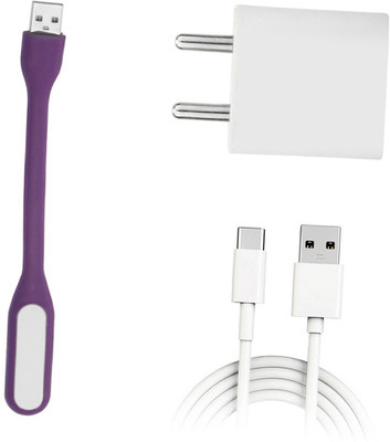 DAKRON Wall Charger Accessory Combo for Realme 6i(White)