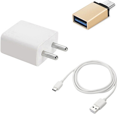 DAKRON Wall Charger Accessory Combo for Vivo V20 Pro(White)