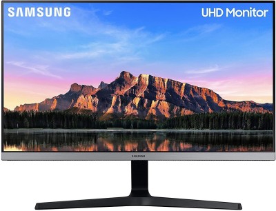 SAMSUNG 28 inch 4K Ultra HD LED Backlit IPS Panel PIP/PIB Multi-Tasking, HDR Support, Eye Comfort, Bezel Less Monitor (LU28R550UQWXXL)(Frameless, AMD Free Sync, Response Time: 4 ms, 60 Hz Refresh Rate)