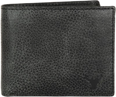 napa hide Men Casual, Formal, Travel Black Genuine Leather Wallet(5 Card Slots)