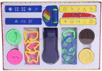 ARNIYAVALA Art & Craft Crazy Dough Clay Set with Machine for Kids to Convert Their Imagination to Reality