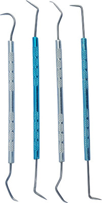 Scorpion 4 piece Wax Carver/Probes colorful in pouch