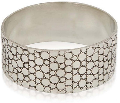 50% OFF on TRENDY BAUBLES Metal Rhodium Bangle