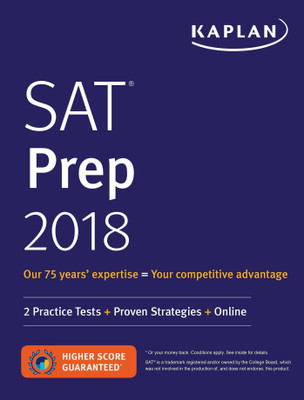 SAT Prep 2018(English, Paperback, Kaplan Test Prep)