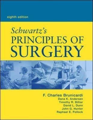 Schwartz's Principles of Surgery, Eighth Edition(English, Hardcover, Brunicardi F.)