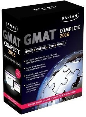 Kaplan GMAT Complete 2016: The Ultimate in Comprehensive Self-Study for GMAT(English, Hardcover, Kaplan)