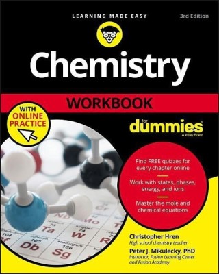 Chemistry Workbook For Dummies with Online Practice(English, Paperback, Hren Chris)