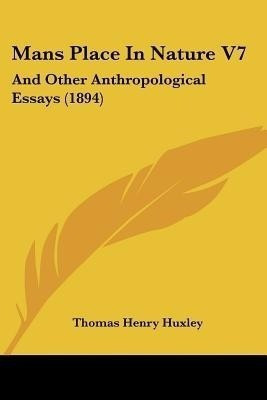 Mans Place In Nature V7(English, Paperback, Huxley Thomas Henry)