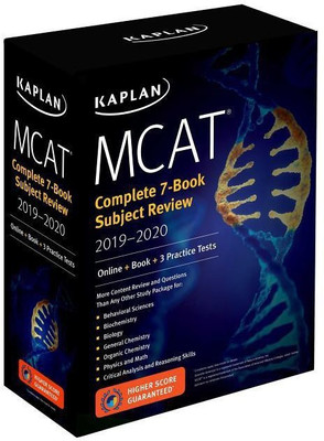 MCAT Complete 7-Book Subject Review 2019-2020(English, Paperback, Kaplan Test Prep)
