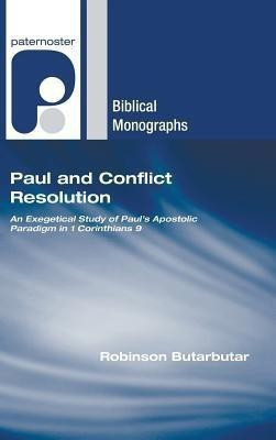 Paul and Conflict Resolution(English, Hardcover, Butarbutar Robinson)