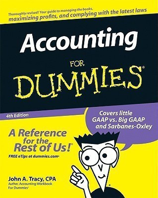 Accounting For Dummies(English, Paperback, Tracy John A.)
