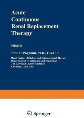 Acute Continuous Renal Replacement Therapy(English, Paperback, unknown)