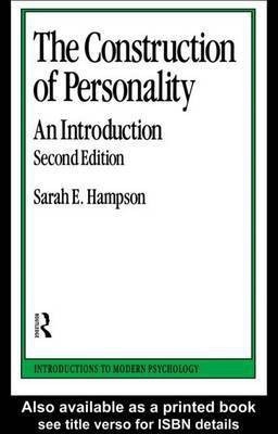 The Construction of Personality(English, Electronic book text, Hampson Sarah E)