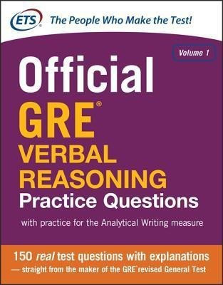 Official GRE Verbal Reasoning Practice Questions(English, Paperback, Educational Testing Service)