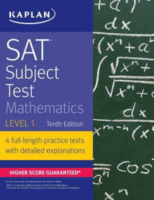 SAT Subject Test Mathematics Level 1(English, Paperback, Kaplan Test Prep)
