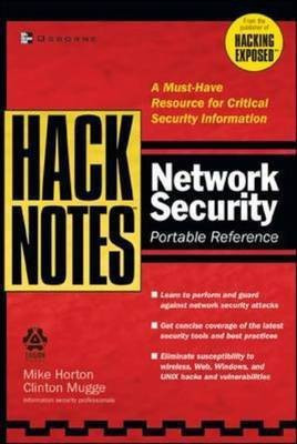 HackNotes Network Security Portable Reference(English, Paperback, Horton Michael)
