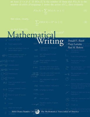 Mathematical Writing(English, Paperback, Knuth Donald E.)