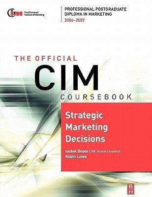 Strategic Marketing Decisions 2006-2007(English, Paperback, Doole Isobel)