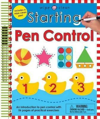 Wipe Clean: Starting Pen Control(English, Spiral bound, Priddy Roger)