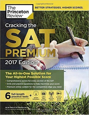 Cracking the SAT Premium Edition with 6 Practice Tests, 2017(English, Paperback, Princeton Review)