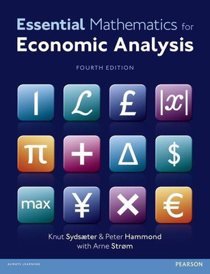 Essential Mathematics for Economic Analysis(English, Paperback, Sydsaeter Knut)