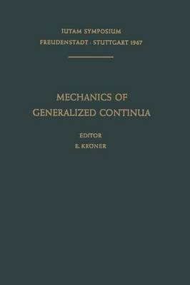 Mechanics of Generalized Continua(English, Paperback, unknown)