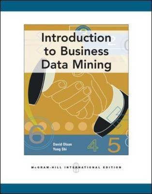 Introduction to Business Data Mining(English, Paperback, Olson David)