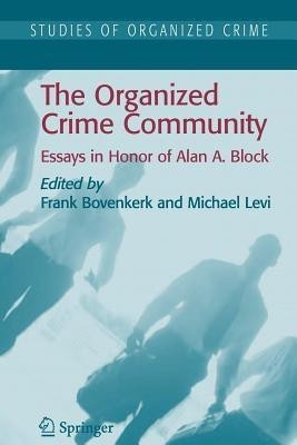 The Organized Crime Community(English, Paperback, unknown)