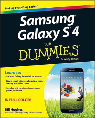 Samsung Galaxy S 4 For Dummies(English, Paperback, Hughes Bill)