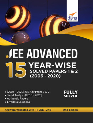 Jee Advanced 15 Year-Wise Solved Papers 1 & 2 (2006 - 2020)(English, Paperback, unknown)