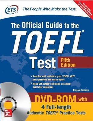 The Official Guide to the TOEFL Test with 4 Full-length Authentic TOEFL Pratice Tests on DVD-ROM(English, Paperback, unknown)