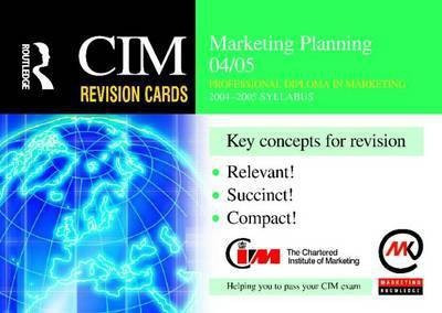 Marketing Planning 2004-2005(English, Spiral bound, Marketing Knowledge)