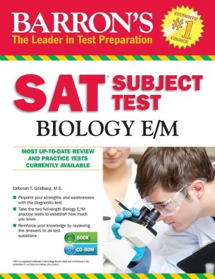 Barron's SAT Subject Test Biology E/M with CD-ROM(English, Paperback, Goldberg Deborah T.)