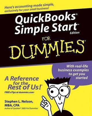 QuickBooks Simple Start For Dummies(English, Electronic book text, Nelson Stephen L.)