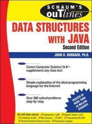 Schaum's Outline of Data Structures with Java, Second Edition(English, Paperback, Hubbard John)