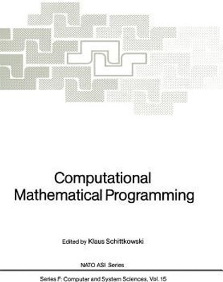 Computational Mathematical Programming(English, Paperback, unknown)