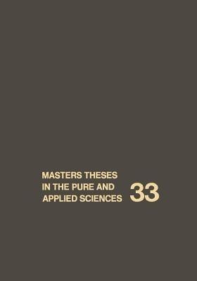 Masters Theses in the Pure and Applied Sciences(English, Paperback, unknown)