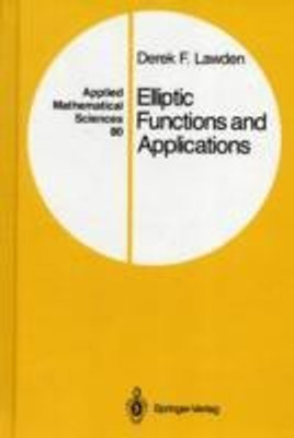 Elliptic Functions and Applications(English, Hardcover, Lawden Derek F.)