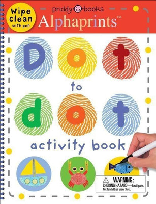 Alphaprints Dot to Dot Activity Book(English, Spiral bound, Priddy Roger)