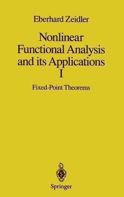 Nonlinear Functional Analysis and its Applications(English, Hardcover, Zeidler Eberhard)