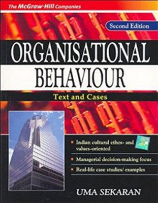 Organisational Behaviour: Text & Cases  - Text and Cases(English, Paperback, Sekaran Uma S.)