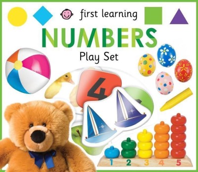 First Learning Numbers Play Set(English, Board book, Priddy Roger)