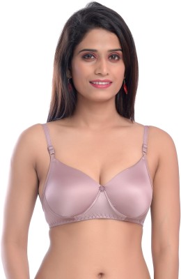 elina Women T-Shirt Heavily Padded Bra(Pink)