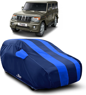XAFO Car Cover For Mahindra Bolero (With Mirror Pockets)(Blue)